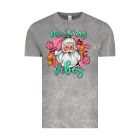 Cloud Rock christmas vibes santa Vintage Tee - AdoDesignShop