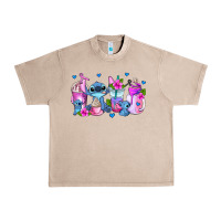 French Oak stitch coffee cups Urban Heavy Tee - AdoDesignShop