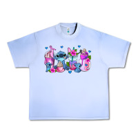 Grape Ice stitch coffee cups Urban Heavy Tee - AdoDesignShop