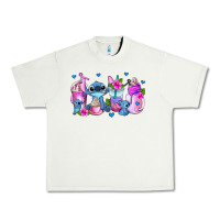 Pistachio stitch coffee cups Urban Heavy Tee - AdoDesignShop