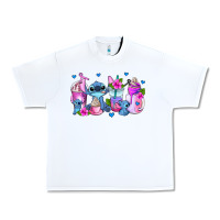White stitch coffee cups Urban Heavy Tee - AdoDesignShop