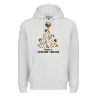 Dove Grey Happy Consumption Day Premium Hoodie - RanaPortraitStore