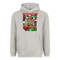 Moon Dust Rockin' around the Christmas tree skeleton Heavyweight Hoodie - NancyCooperArtShop