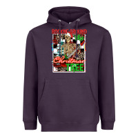 Rockin' Around The Christmas Tree Skeleton Heavyweight Hoodie | Teevron