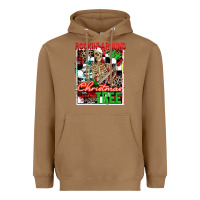 Toasted Coconut Rockin' around the Christmas tree skeleton Heavyweight Hoodie - NancyCooperArtShop