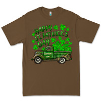 Cacao happy st. patricks day shamrock farm truck Premium Tee - RanaPortraitStore