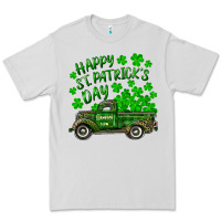 Dove Grey happy st. patricks day shamrock farm truck Premium Tee - RanaPortraitStore