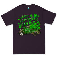 Plum happy st. patricks day shamrock farm truck Premium Tee - RanaPortraitStore