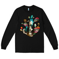 Black serape cactus Long Sleeve Tee - JahusDesignShop
