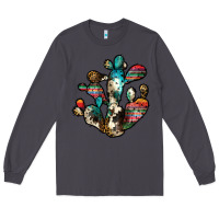 Smoke serape cactus Long Sleeve Tee - JahusDesignShop