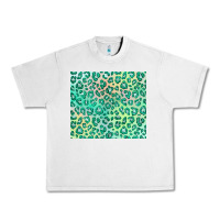 Lunar Rock green leopard glitter Urban Heavy Tee - JahusDesignShop
