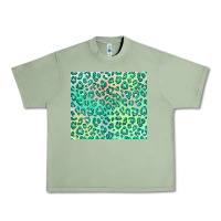 Oil Green green leopard glitter Urban Heavy Tee - JahusDesignShop