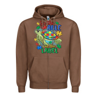Chestnut see the able not the label Zipper Hoodie - MaliasSmallBusiness