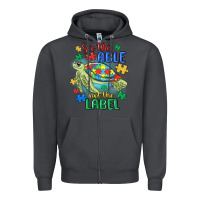 Smoke see the able not the label Zipper Hoodie - MaliasSmallBusiness