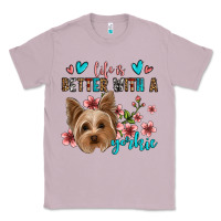 Lilac life is better with a yorkie Classic Tee - Jasminsmagicworld