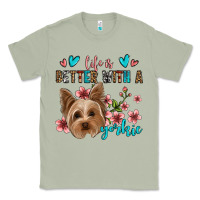 Matcha life is better with a yorkie Classic Tee - Jasminsmagicworld