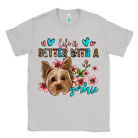 Moon Dust life is better with a yorkie Classic Tee - Jasminsmagicworld