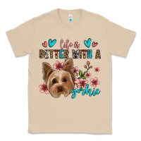 Mushroom life is better with a yorkie Classic Tee - Jasminsmagicworld