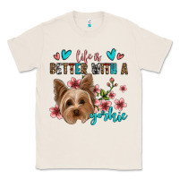 Natural life is better with a yorkie Classic Tee - Jasminsmagicworld