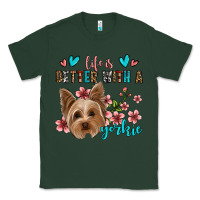 Sports Green life is better with a yorkie Classic Tee - Jasminsmagicworld