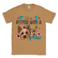 Toasted Coconut life is better with a yorkie Classic Tee - Jasminsmagicworld