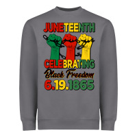Storm juneteenth celebrating black freedom Heavyweight Sweatshirt - HRA Design Shop