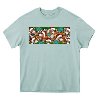 Arona Santa skeleton christmas Heavy Core Tee - Artiststas