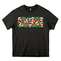 Asphalt Santa skeleton christmas Heavy Core Tee - Artiststas
