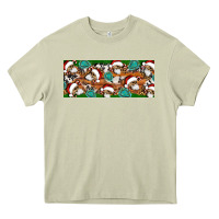 Mossy Santa skeleton christmas Heavy Core Tee - Artiststas