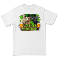 Lets Get Lucked Up Charolais And Black Angus Bull Premium Tee | Teevron