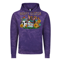 Cloud Purple Western Happy Easter Vintage Hoodie - Neo Western