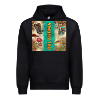 Black Oklahoma Urban Hoodie - TumblerDesignByShophia