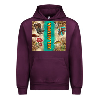 Mauve Wine Oklahoma Urban Hoodie - TumblerDesignByShophia