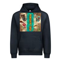 Navy Oklahoma Urban Hoodie - TumblerDesignByShophia