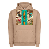 Pigment Burro Oklahoma Urban Hoodie - TumblerDesignByShophia