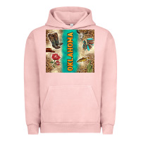 Pigment Salmon Oklahoma Urban Hoodie - TumblerDesignByShophia