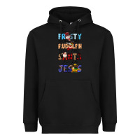 Black Dance Like Frosty Shine Like Rudolph Give Like Heavyweight Hoodie - MaliasSmallBusiness