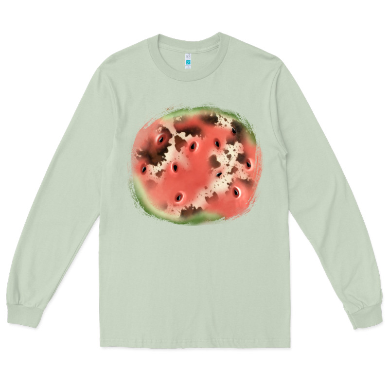 Watermelon Cowhide Patch3 Long Sleeve Tee by JahusDesignShop | Teevron
