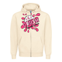 Sandshell crush breast cancer Zipper Hoodie - MaliasSmallBusiness
