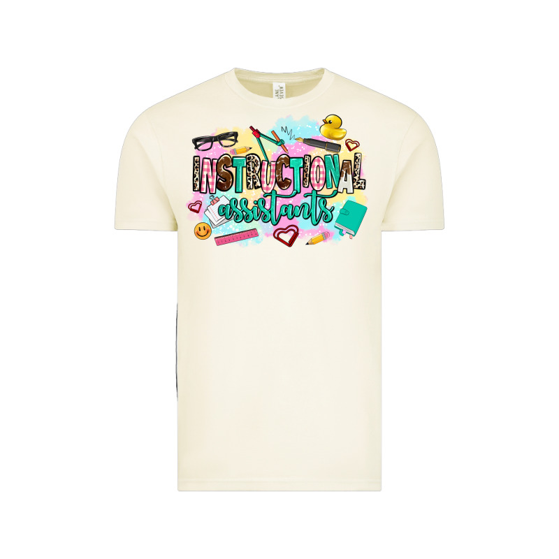 Instructional Assistant's Vintage Tee by AdoDesignShop | Teevron