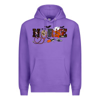 Purple Halloween Nurse Premium Hoodie - RanaPortraitStore