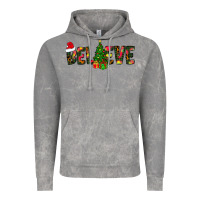 Cloud Rock believe christmas Vintage Hoodie - CowhideDigitalArt