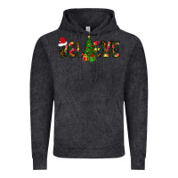 Vintage Black believe christmas Vintage Hoodie - CowhideDigitalArt