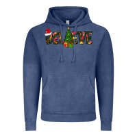 Vintage Denim believe christmas Vintage Hoodie - CowhideDigitalArt