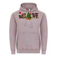 Vintage Zinc believe christmas Vintage Hoodie - CowhideDigitalArt