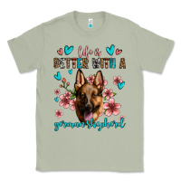 Matcha life is better with a german shepherd Classic Tee - Jasminsmagicworld