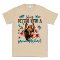 Mushroom life is better with a german shepherd Classic Tee - Jasminsmagicworld