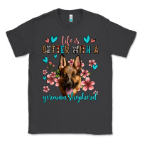 Smoke life is better with a german shepherd Classic Tee - Jasminsmagicworld