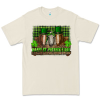 Bone happy st. patricks day horses with leprechaun Premium Tee - RanaPortraitStore