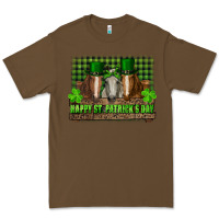 Cacao happy st. patricks day horses with leprechaun Premium Tee - RanaPortraitStore